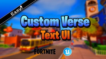 Make Custom Text with Verse (UI Tutorial)