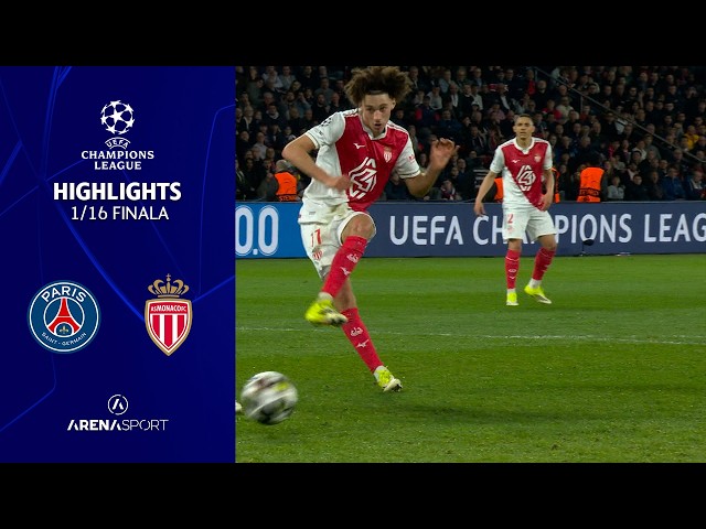PSG - Monaco 2:2 | UEFA CHAMPIONS LEAGUE (plej-of) | 25. februar 2026.