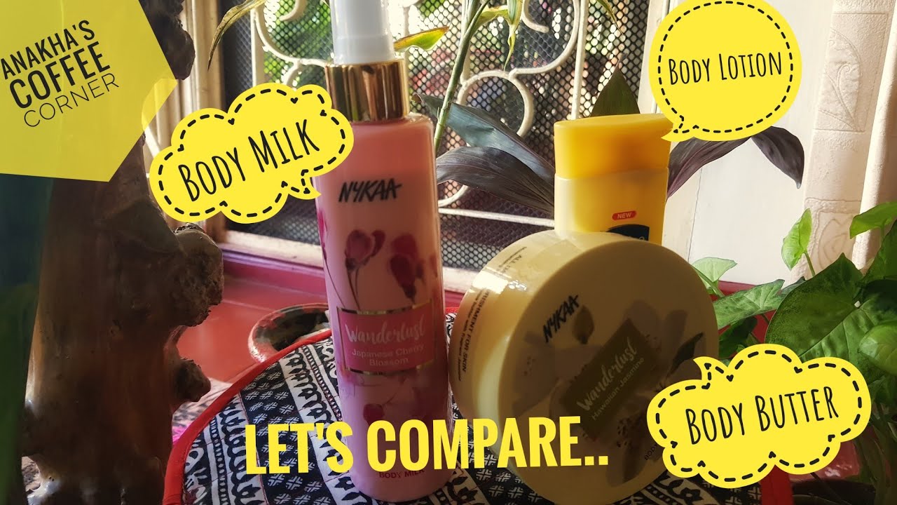 Let's Compare..Body Milk Vs Body Lotion Vs Body Butter..🤔 YouTube