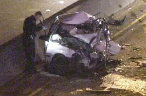 Fatal: Car Goes Wrong Way on I-405 - YouTube