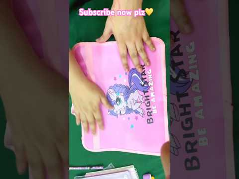 開封ASMR 💛💚💜💖 + かわいいバッグASMR #shorts #satisfyingslime #viral #tiktok