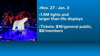 Zoolights is back at the Point Defiance Zoo