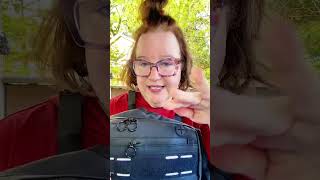 Unboxing the Men's and Women's Sports Chest Bag, a lightweight hands-free storage option for walks,