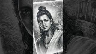 Shri Ram Hyper Realistic Drawing