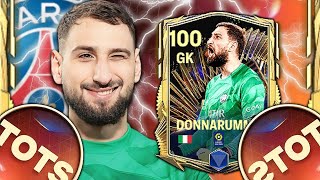 IS THIS GK THE BEST??? TEAM OF THE SEASON PLAYER DONNARUMMA 100 OVR REVIEW!!! | FC MOBILE 24