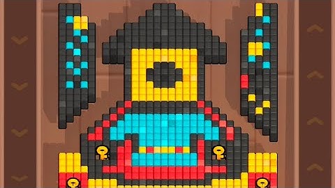 Color pixel shooter level 41 Walkthrough Solution 