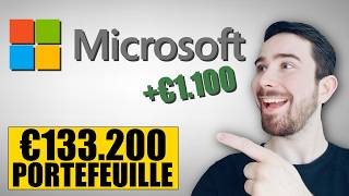 Buy more Microsoft shares! €133,200 Portfolio
