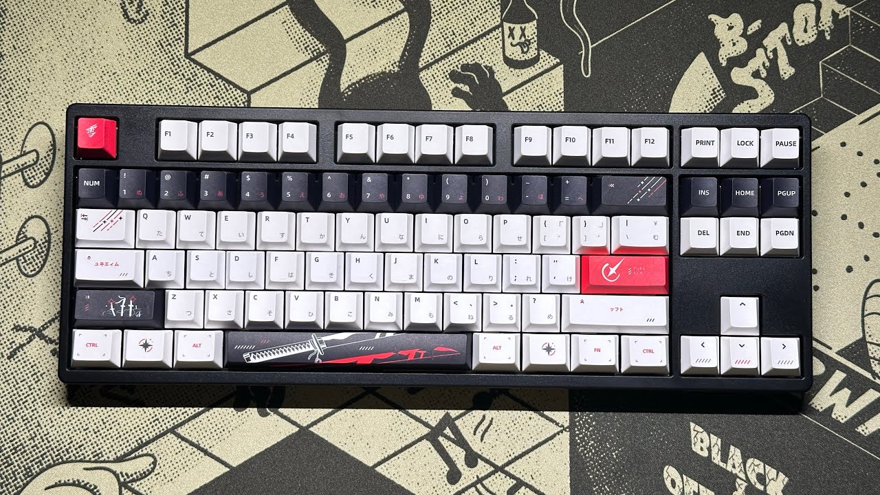 [TH] [Sound Test] Tiger Lite Gaming With Venom87HE - FR4 Plate - Geon Raw HE - All Foam