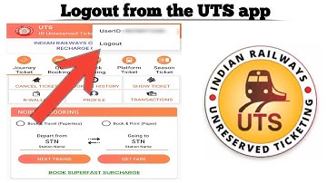 How to Logout from the UTS App | Easy Step-by-Step Guide
