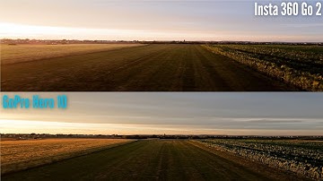 Gopro Hero 10 vs. Insta 360 Go2 / Caddx peanut Comparison
