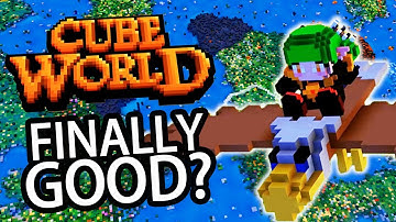 Cube World Modding Tutorial | Game Made Enjoyable via Mod (link in description)