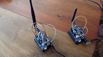 Alarm intrusion detection de mouvement (Xbee et arduino)