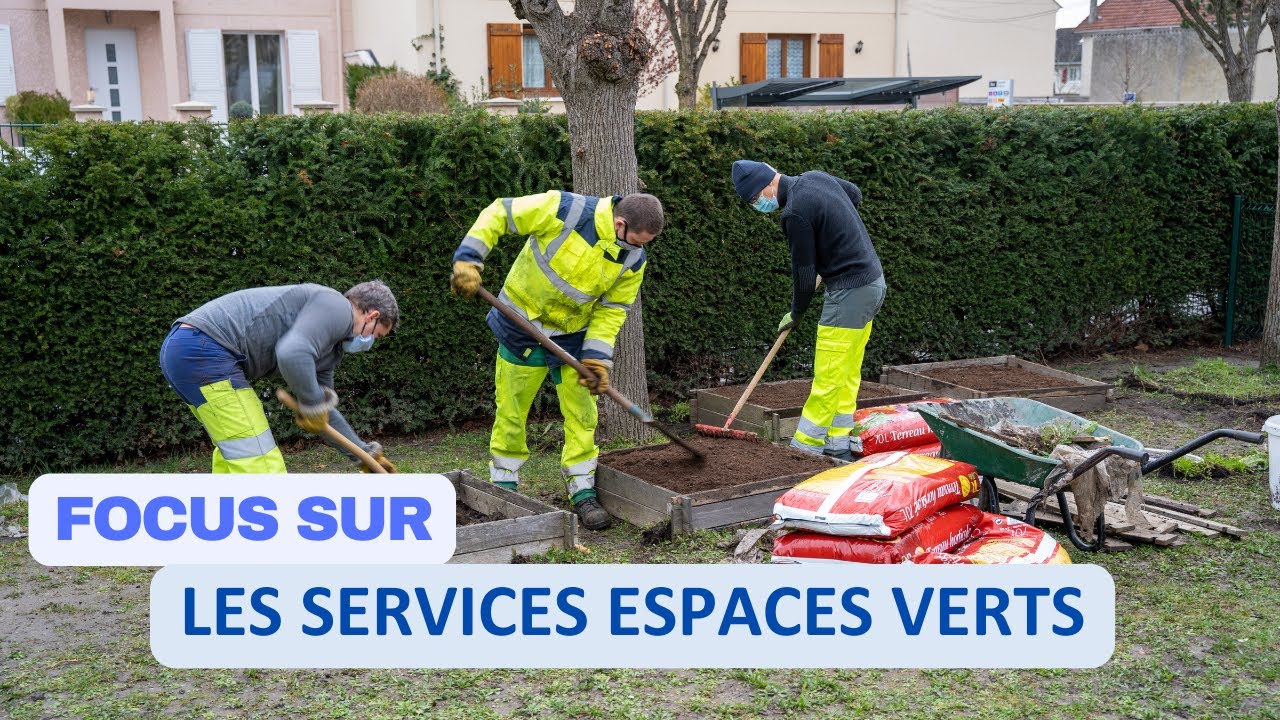 FOCUS sur le service Espaces verts