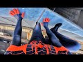 SPIDERMAN Fights Crime Real Life Parkour POV Miles Morales