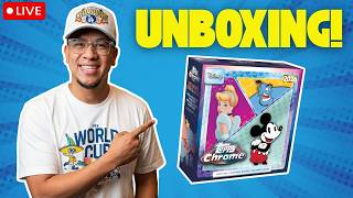 🔴#LIVE DISNEY TOPPS CHROME 2026 MEGA BOX UNBOXING #Topps #Disney #ToppsChrome #Cards #Disneyland