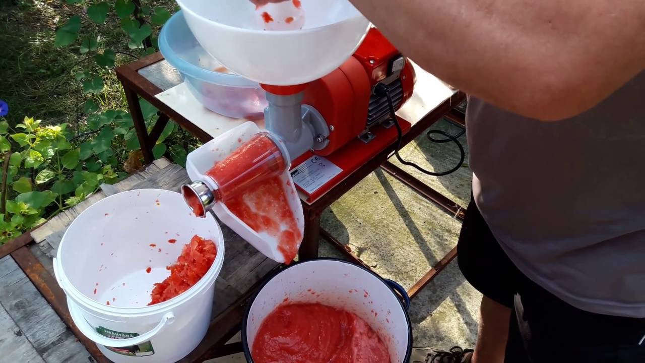 Aparat facut rosii electric Grifo Italia - YouTube