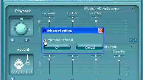 How to set up your microphone with realtek hd