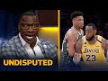 LeBron deserves MVP over Giannis after clinching the West's #1 seed — Shannon | NBA | UNDISPUTED