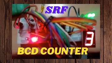BCD Counter | BCD Counter with seven segment display