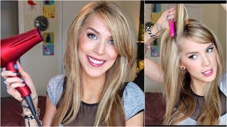 Straight Hair with Volume Tutorial (New Big Texas Hair!) | LeighAnnSays screenshot 1