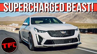 2022 Cadillac CT5-V Blackwing \& CT4-V Blackwing DEBUT: Meet Cadillac's Most Powerful Car Ever!