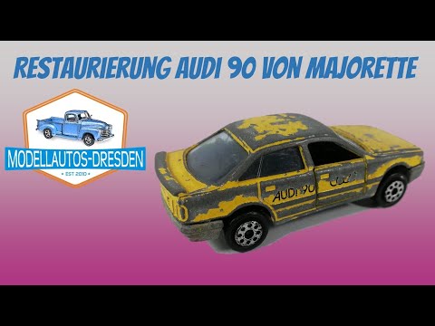 #67 Audi 90 von Majorette Custom restoration restaurieren Kommentar auf deutsch