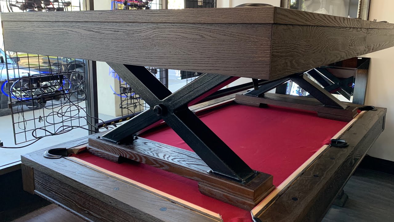 Las Cruces 8FT Pool Table - CHIEF BILLIARDS - YouTube