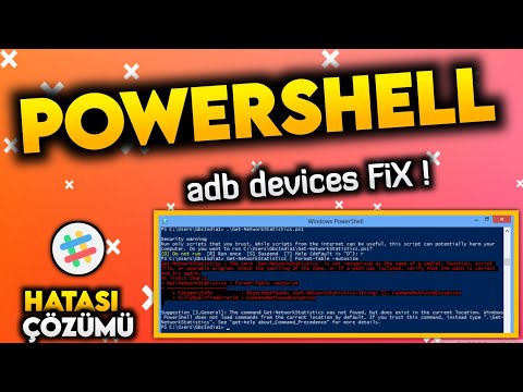 PowerShell Fix - Adb Devices Hatasının Çözümü | Windows | Android Komut Sistemi