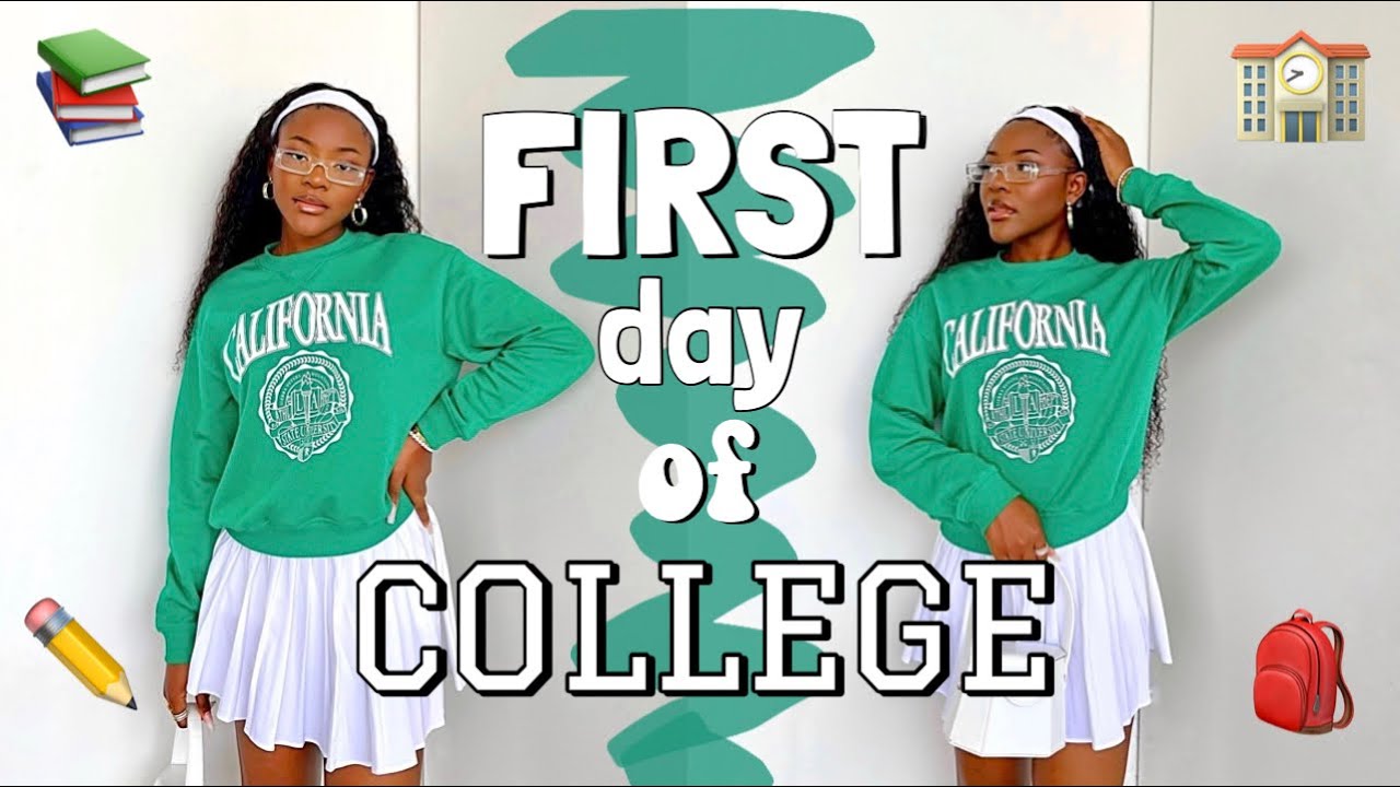 FIRST DAY OF COLLEGE GRWM + VLOG! | Stephanie Moka