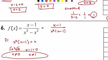 Graphing Rational Functions Day 2 Video 2