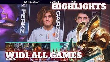 LEC W1D1 All Games Highlights | Week 1 Day 1 S12 LEC Spring 2022