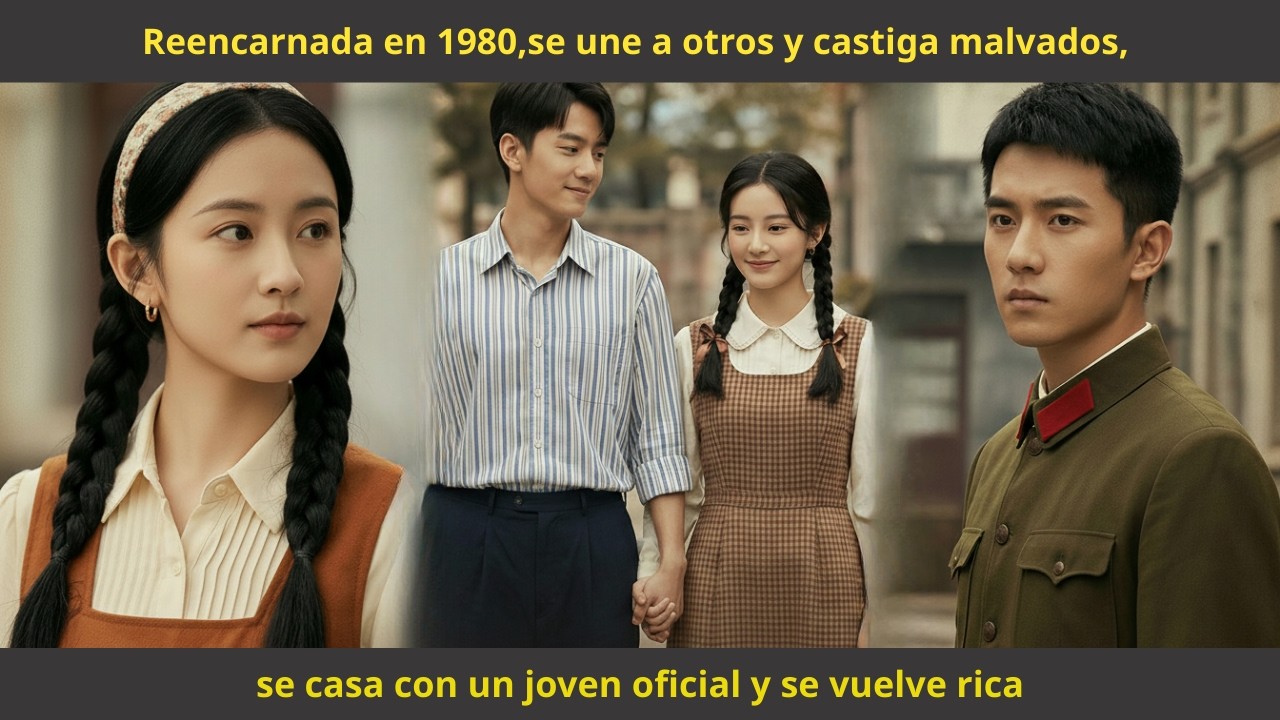Reencarnada en 1980,se une a otros y castiga malvados, se casa con un joven oficial y se vuelve rica