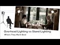 Cinematography Tutorial Overhead Lighting vs Stand Lighting. Where They Work Best.