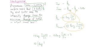 Ch 16 sound intensity example 2