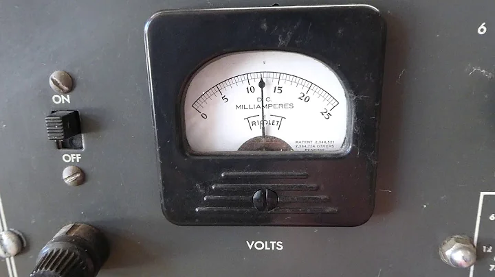 Heath BE 4 Battery Eliminator Test