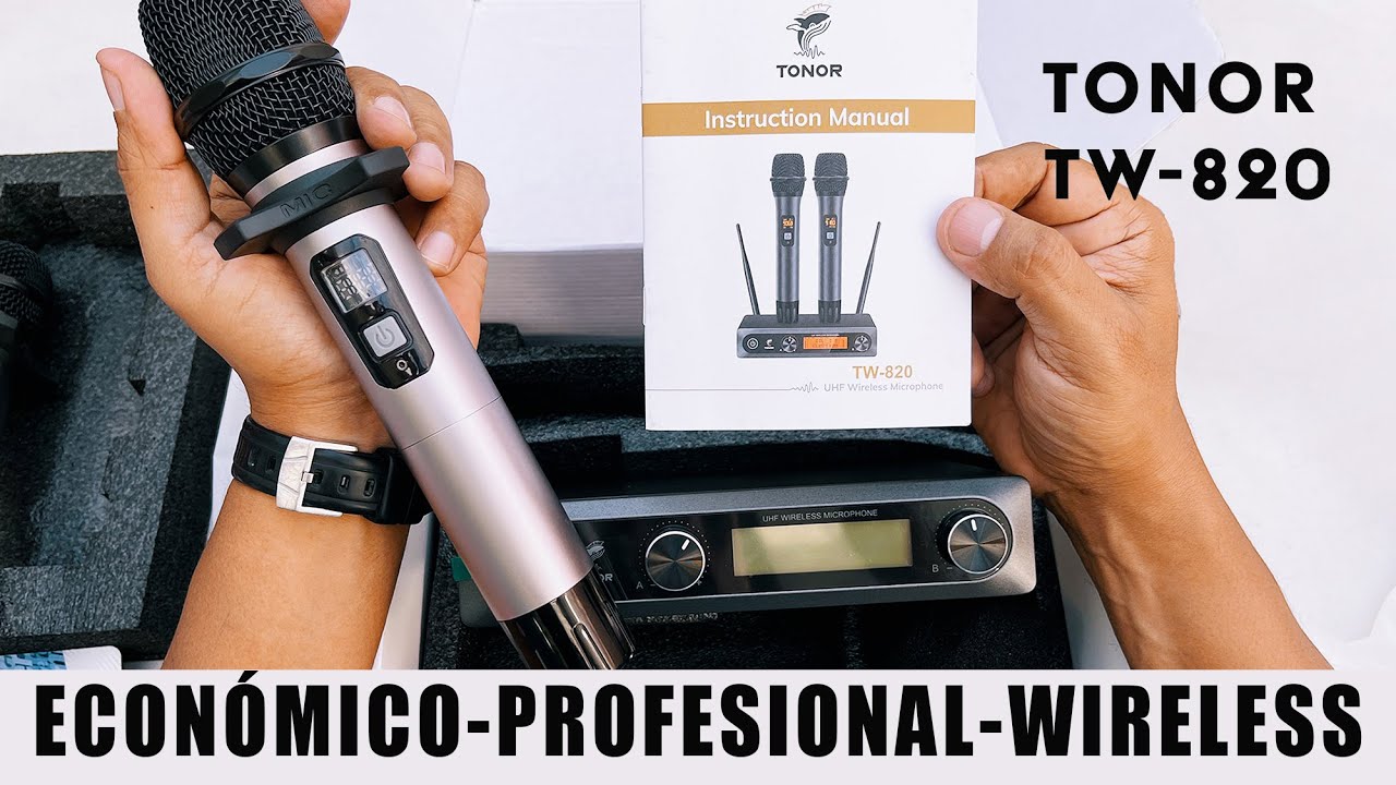 Micrófono Profesional Económico de  UNBOXING TONOR TW-820