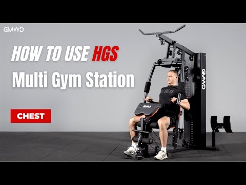 Workout Guide | Chest | GMWD HGS Multi Home Gym Station with Weight Stack