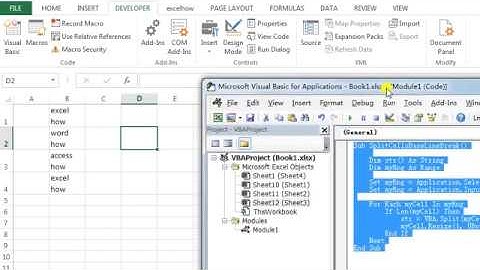 How to Split Cell Contents Base on Carriage Returns Line Break in Excel