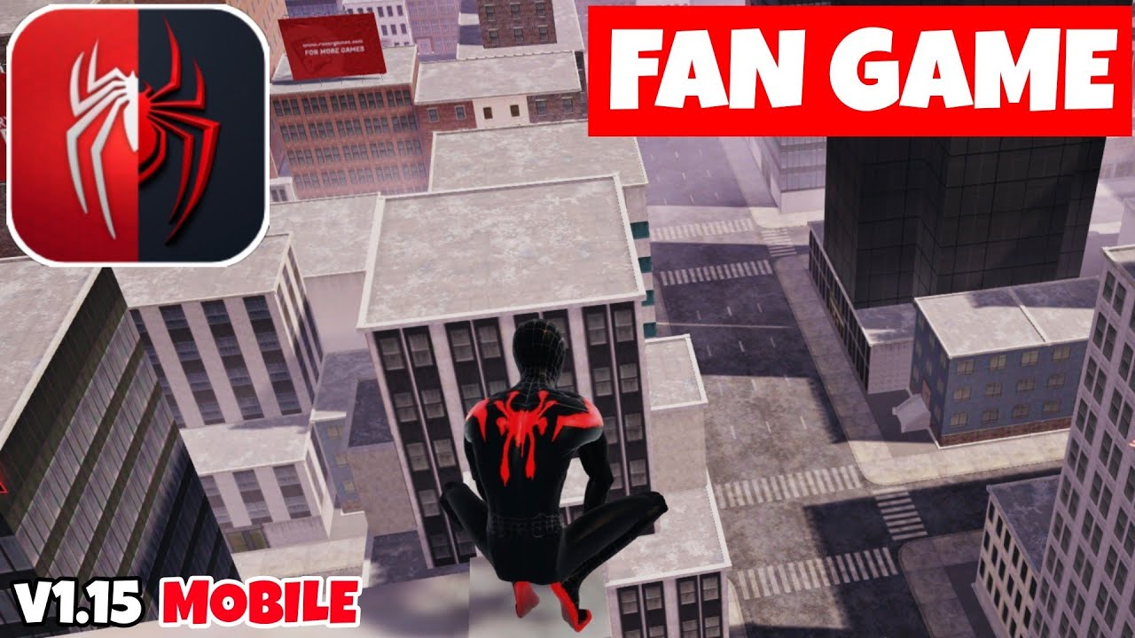 Jogo do Homem-aranha para Celular  Spider-man Miles Morales Android 