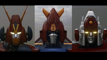 Voltes V x Daimos x Combattler V : Together