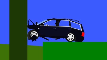 Algodoo Car Crashes & Destruction #103 | Crazy Phun Algodoo Car Destruction