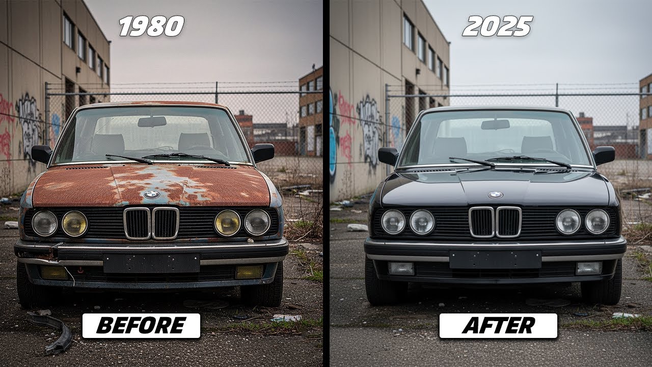 From Rust to Shine: Restoring a 45-Year-Old BMW E28