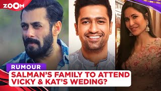 Salman Khans family to attend Katrina Kaif & Vicky Kaushals wedding