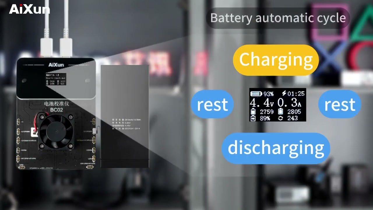 Aixun BC02 Battery Calibrator Apple Battery Health Calibration