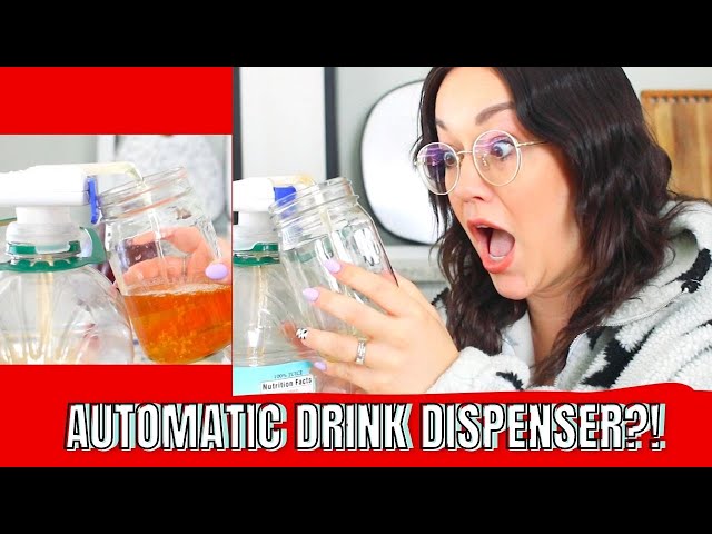 I tried the automatic drink dispenser going viral on TikTok