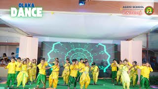 Olaka dance by class 1 Students IGNITE-25 Assisi School Chennur Annual Day