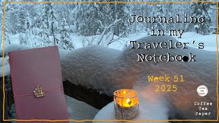 Traveler's Notebook | Wk 51 2025 | Journal Whisper Me 🤭