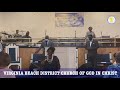Virginia Beach District Sunday School Service pt1