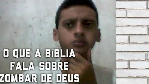 O que é zombar de Deus?