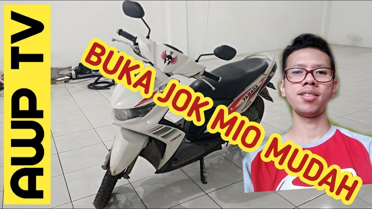 Cara buka Jok Mio soul GT 2012 - YouTube